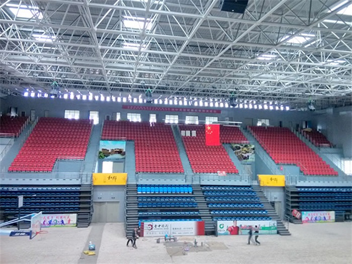 庄河电厂体育馆网架加工